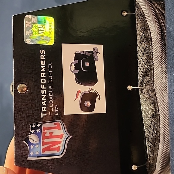 🖤💛NWT💛🖤 Pittsburgh Steelers Transformers Foldable Durable Duffle Bag - Picture 7 of 8